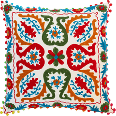 Hand Embroidered Cushion
