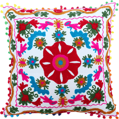 Hand Embroidered Cushion