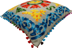 Hand Embroidered Cushion