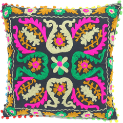 Hand Embroidered Cushion