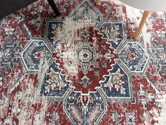 Distressed Vintage Area Rug