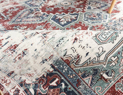 Distressed Vintage Area Rug