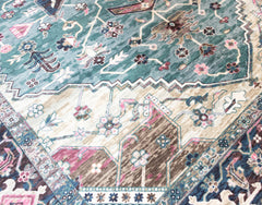 Multi-Colour Vintage Area Rug