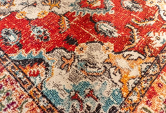 Multi-Colour Vintage Area Rug