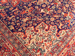 Traditional Multi-Colour Vintage Style Area Rug