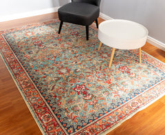 Multi-Colour Vintage Area Rug