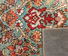 Multi-Colour Vintage Area Rug