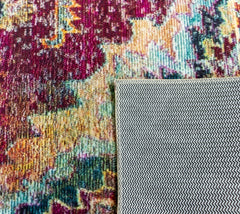 Multi-Colour Vintage Area Rug