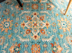 Multi-Colour Vintage Area Rug