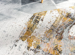 Modern Style Grey Area Rug