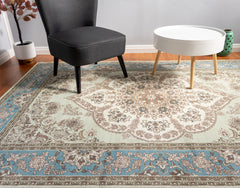 Multi-Colour Vintage Area Rug