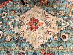 Multi-Colour Vintage Area Rug