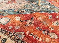 Multi-Colour Vintage Area Rug
