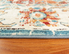 Multi-Colour Vintage Area Rug