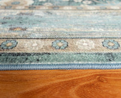 Green Vintage Area Rug