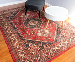 Multi-Colour Geometrical Area Rug
