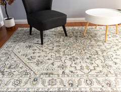 Multi-Colour Vintage Area Rug