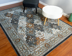 Multi-Colour Vintage Area Rug
