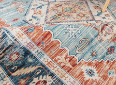 Multi-Colour Vintage Area Rug