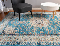 Blue Vintage Area Rug