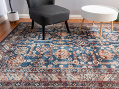 Multi-Colour Vintage Area Rug