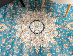 Blue Vintage Area Rug