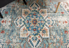 Multi-Colour Vintage Area Rug