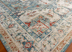 Multi-Colour Vintage Area Rug
