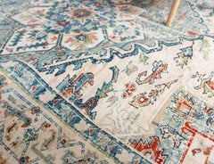 Multi-Colour Vintage Area Rug