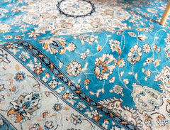 Blue Vintage Area Rug