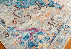 Vintage Multi-Colour Area Rug