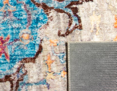 Vintage Multi-Colour Area Rug