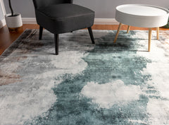 Multi-Colour Modern Style Area Rug