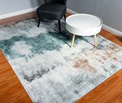 Multi-Colour Modern Style Area Rug