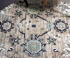 Multi-Colour Vintage Area Rug