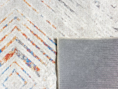 Multi-Colour Geometrical Style Area Rug