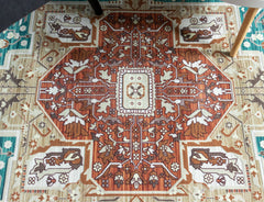 Multi-Colour Vintage Area Rug