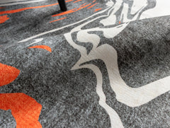 Multi-Colour Modern Style Area Rug