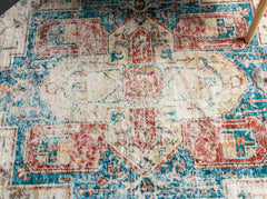 Multi-Colour Vintage Area Rug