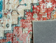 Multi-Colour Vintage Area Rug