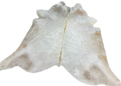 (Rare) Cream Off White Cowhide Rug (Size: 240 X 210 CM) CHR1915
