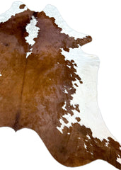 Hereford Brown And White Cowhide Rug (Size: 250 x 220 CM) CHR1926