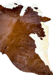Hereford Brown And White Cowhide Rug (Size: 290 x 230 CM) CHR1936