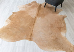 (Rare) Palomino Cowhide Rug (Size: 240 X 220 CM) CHR2389