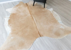 (Rare) Palomino Cowhide Rug (Size: 250 X 220 CM) CHR2390