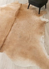 (Rare) Palomino Cowhide Rug (Size: 250 X 240 CM) CHR2366