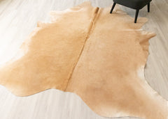 (Rare) Palomino Cowhide Rug (Size: 240 X 220 CM) CHR2369