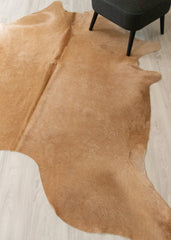 Natural Brown Cowhide Rug (Size: 220 X 200 CM) CHR2371