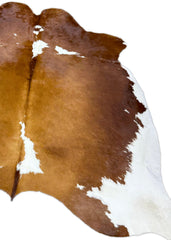 Brown And White Cowhide Rug (Size: 250 X 210 CM) CHR1924
