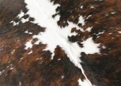 Exotic Tricolor Cowhide Rug (Size: 220 X 200 CM)